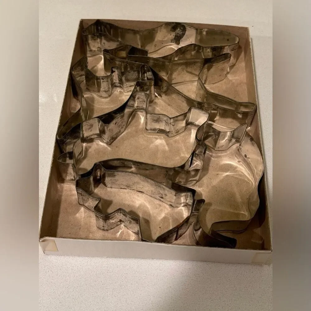 Vintage Noah’s Ark Cookie Cutters by Fox Run (1985)